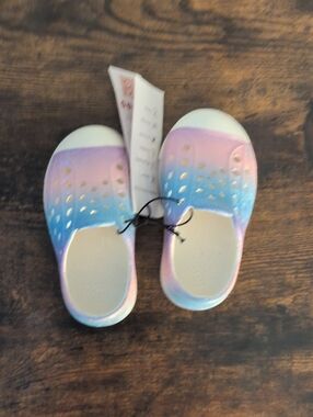 5/$25 Kids Gradient Pastel Slip-On Clogs - Pink & Blue US 5
